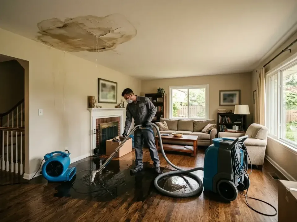 attic-pipe-burst-ceiling-drip-008 — frequently asked questions, Water Damage Restoration & Carpet Care in Attalla, AL